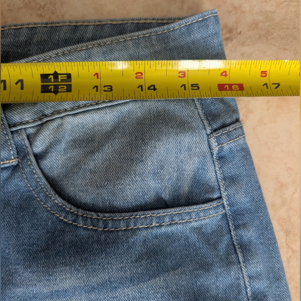 MISSLOOK Light Blue Women's Straight Leg Jeans - Picture 4 of 8